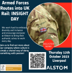 Armed Forces Routes Into UK Rail